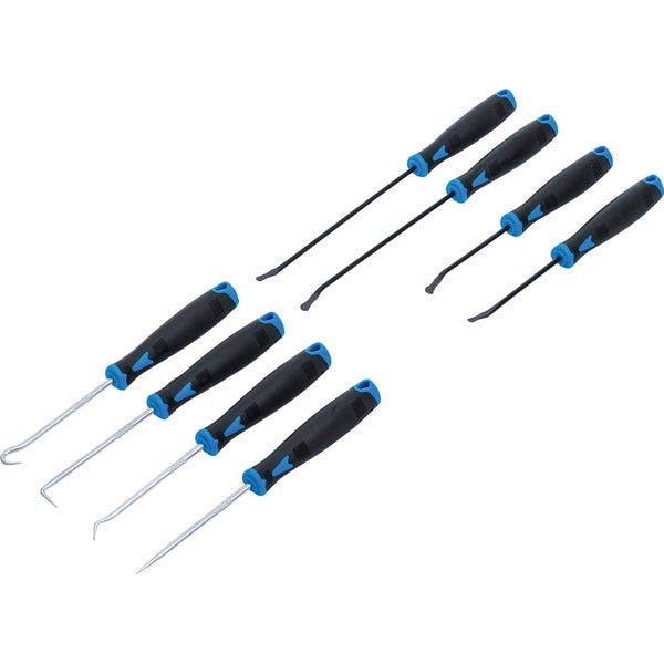 BGS Haken-Satz mit geraden und abgerundeten Spitzen 8tlg. - 8638