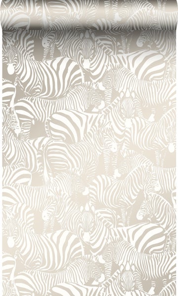 Tapetenrolle mit Zebra-Muster