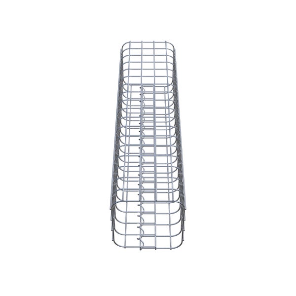 Gabionensäule 22 x 22 cm MW 5 x 5 cm eckig - Höhe: 0,90 m