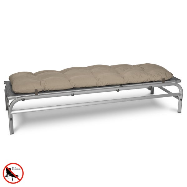 Beautissu Flair RL Rollliegenauflage 190x60x8cm Natur