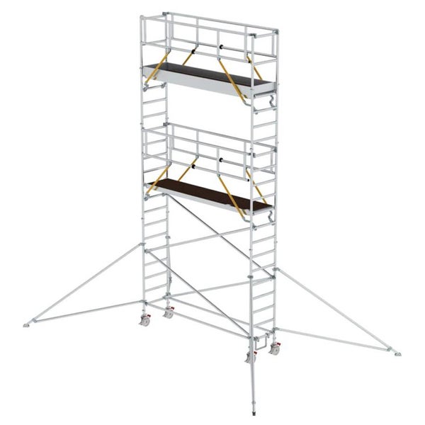 MUNK Rollgerüst SG mit Ausleger 0,75x3,00m Plattform 7,59m AH