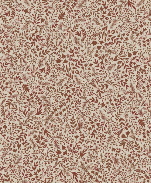 Masureel Tapete Blumen Rot - 53 cm x 10.05 m - 632023
