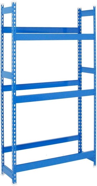 PROREGAL Getränkekistenregal Getränkeregal Big Camel HxBxT 180x80x30 cm Blau