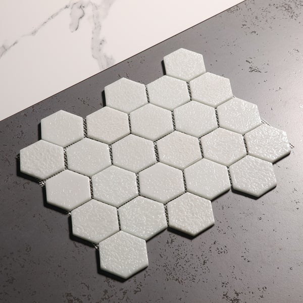 Gladiolenzwiebeln in einer schwarzen Kunststoffbox