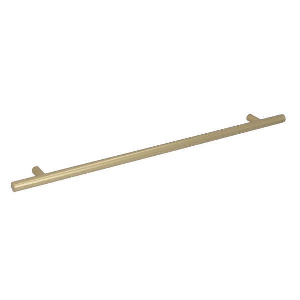 Möbelgriff Satin Gold Rohr gerade 320mm (2 Stück)