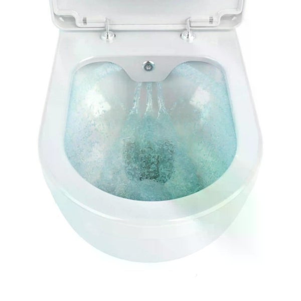 Taharet WC Spülrandlos mit Bidetfunktion: Dusch-WC mit Soft-Close-Sitz für maximalen Komfort und Hygiene