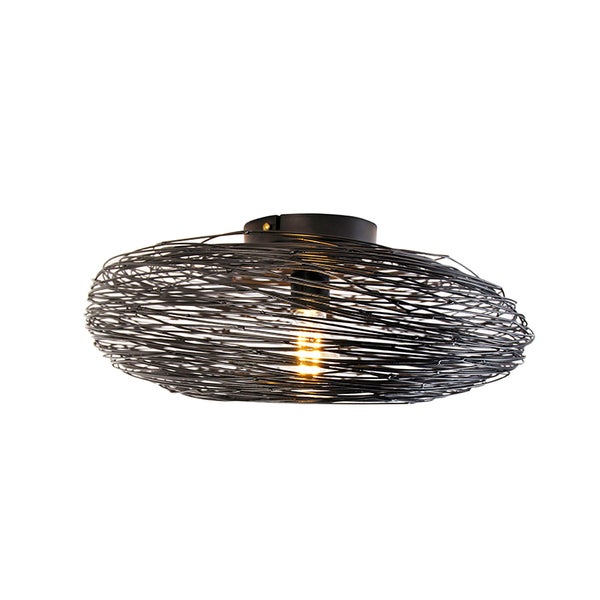 Deckenleuchte aus Metalldraht