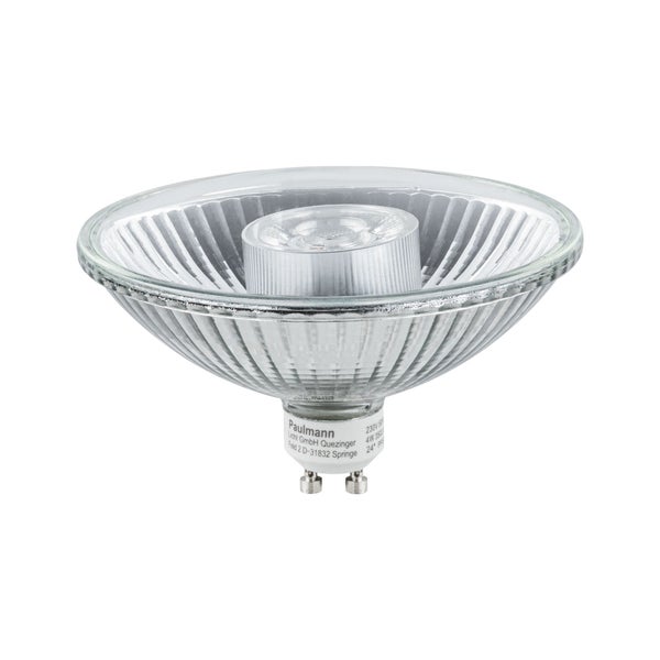 Standard 230V LED Reflektor QPAR111 GU10 350lm 4W 2700K Alu