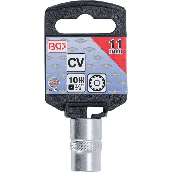 BGS technic Steckschlüssel Einsatz, 11 Millimeter