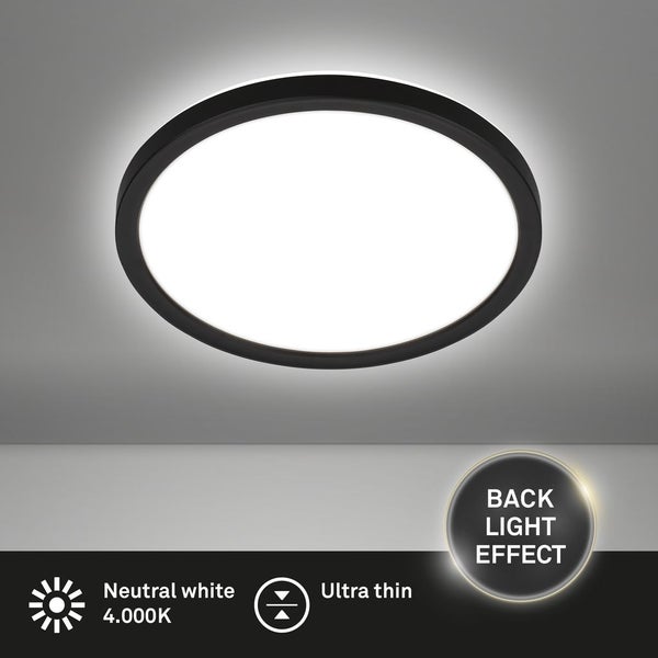 LED Deckenlampe LED Panel Deckenleuchte Flach Indirektes Licht Neutralweiß