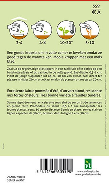Informationen zur Aussaat von Pflücksalat