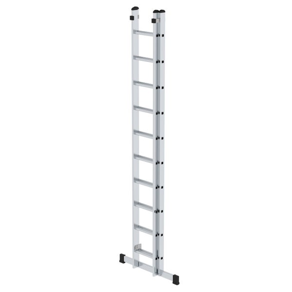 PROREGAL Sprossen-Schiebeleiter 2-Teilig mit Standard-Traverse 2 x 10 Sprossen
