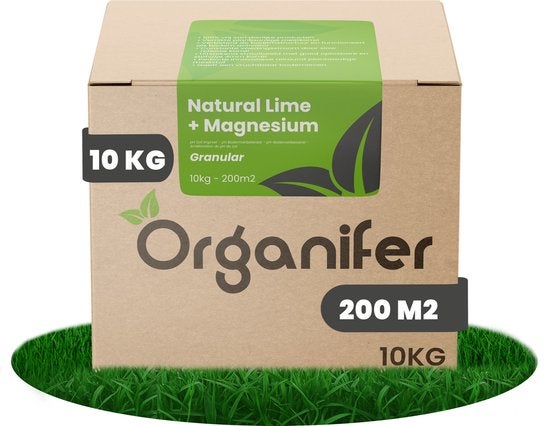 Kalkdünger mit Magnesium (10 kg für 200 m2) - Organifer