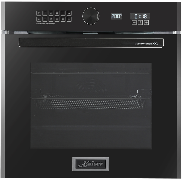 Einbau Backofen mit Multifunktion XXL Funktion und digitalem Display von Kaiser