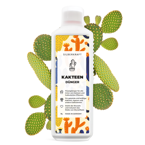 SILBERKRAFT Kakteen Bio-Dünger – 1 Liter