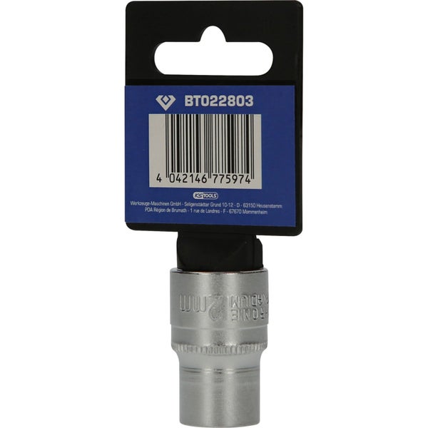 BRILLIANT TOOLS 1/2 Sechskant-Stecknuss 12 mm - BT022803