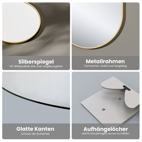 Deckenventilator mit vier Flügeln und integrierter Leuchte
