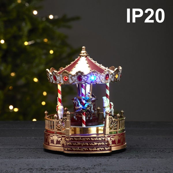 Weihnachtsdekoration Karussell mit IP20 Schutzart