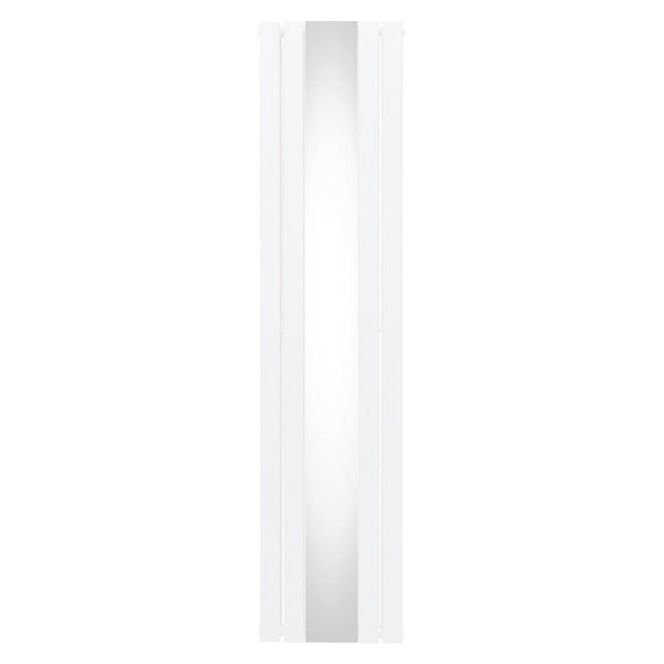 Heizkörper mit Spiegel - 1800mm x 425mm - Weiß