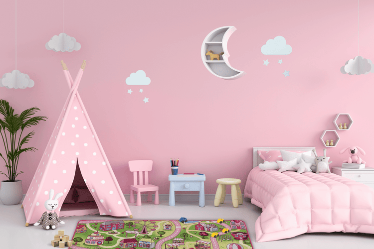 Kinderteppich Sweet Village 200 x 300 cm in multi