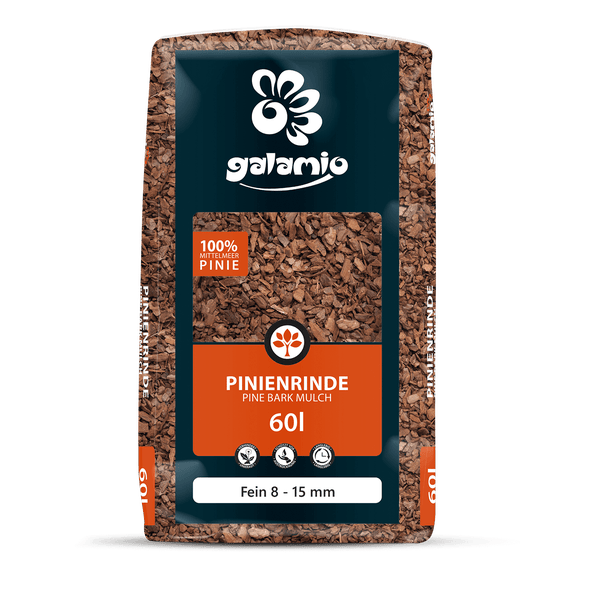 Galamio Rindenmulch Pinie Fein 60l x 39 Sack 2340l Palette
