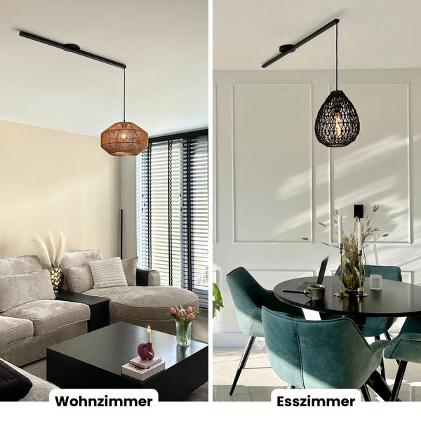 Lightswing® Single - Mattschwarz - 90cm