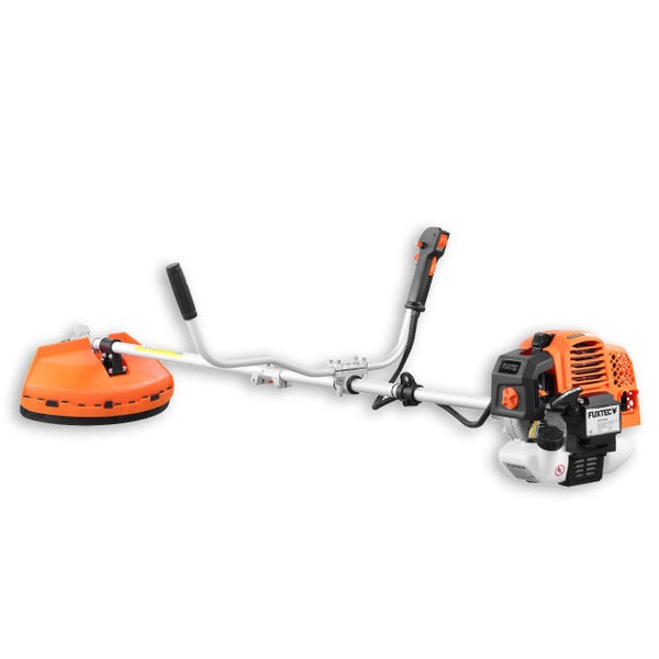 FUXTEC 2in1 Benzin Motorsense FX-MS162 - 62ccm | 3,5 PS  | 2-Takt Freischneider | 320 mm  | 9-Zahn  | Faden + Messer | 3000 U/min