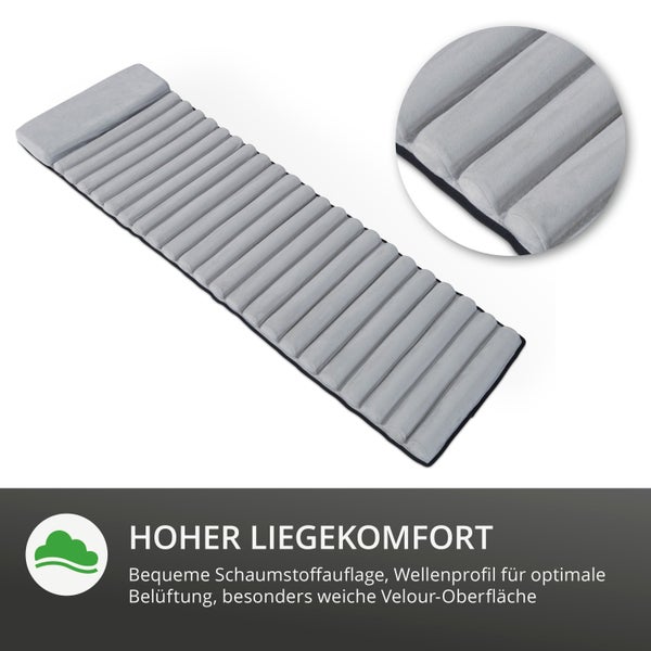 Kissenauflage grau für Schaukelstuhl DAS ORIGINAL