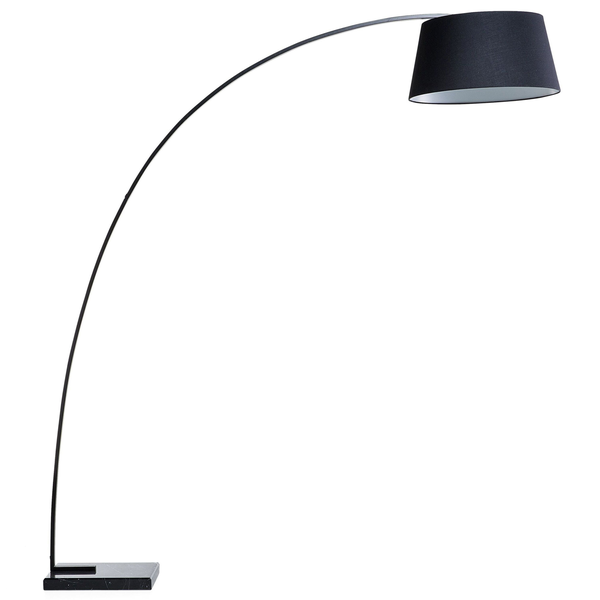 Stehlampe BENUE Metall Schwarz