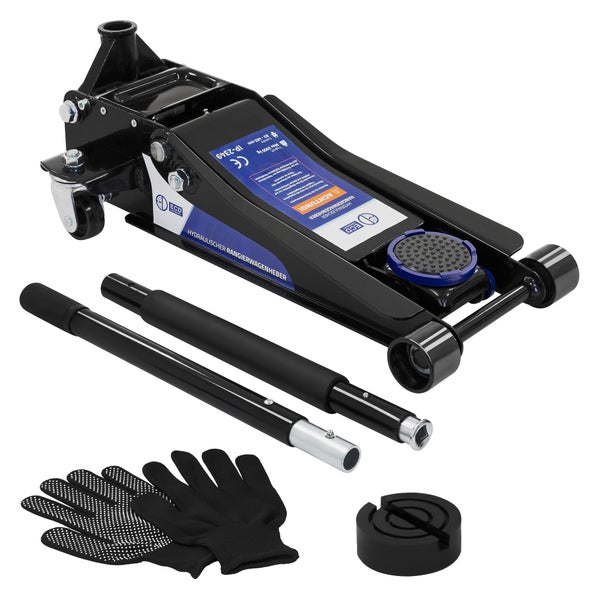 Hydraulischer Rangierwagenheber mit Zubehör