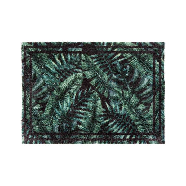 Fußmatte mit Farnmuster