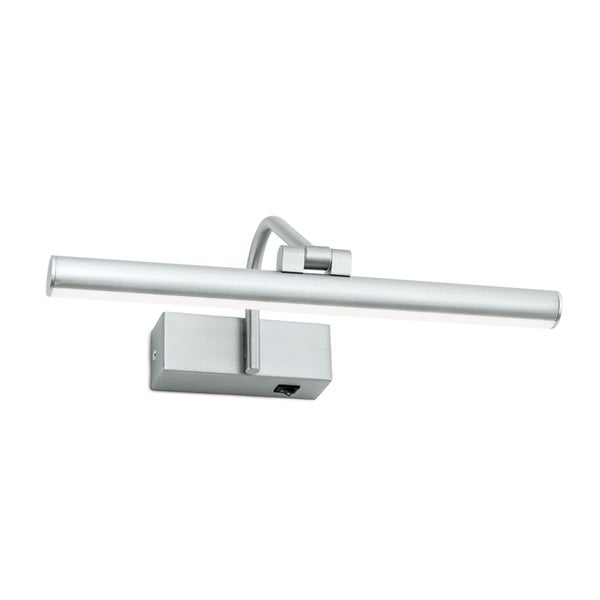Moderne LED Bildleuchte aus Metall zur Wandmontage mit integriertem Ein und Ausschalter