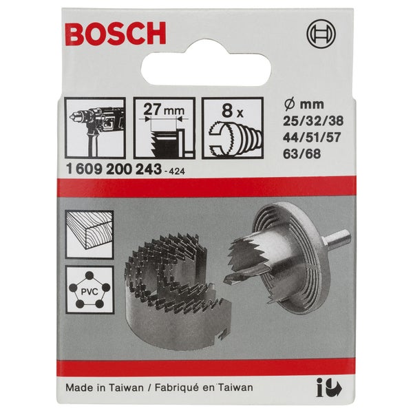 Bosch Sägekranz-Set, 8tlg., 25 - 68 mm -1609200243