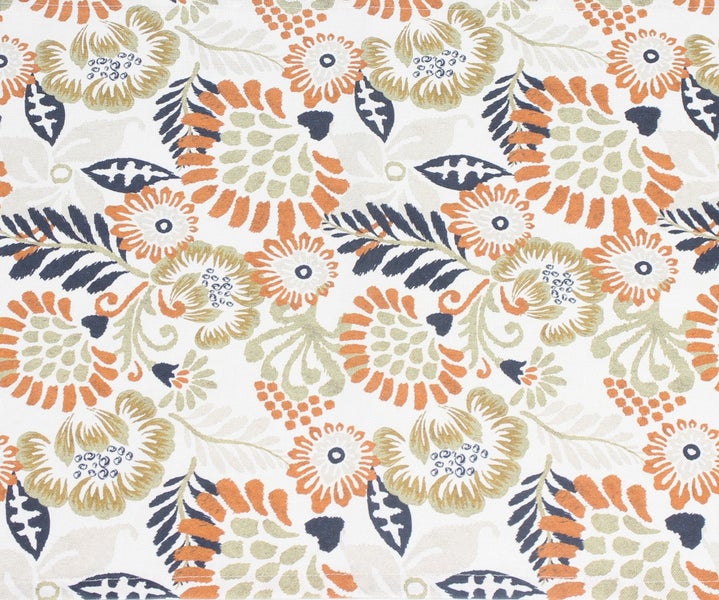 Textil mit Blumenmuster