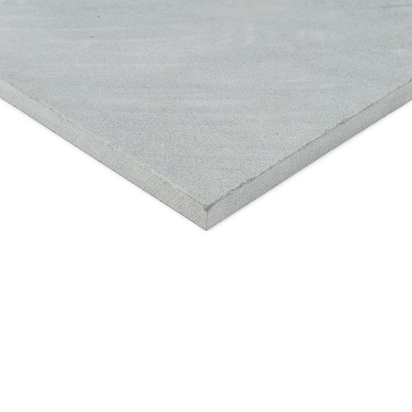 Quadratische Feinsteinzeugfliese mit strukturierter Oberfläche und geschliffenen Kanten für Wand und Boden
