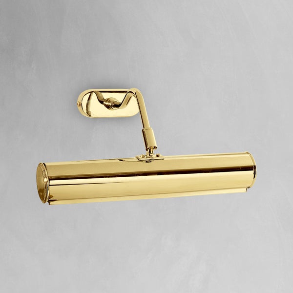 Goldene Bilderleuchte zur Wandmontage