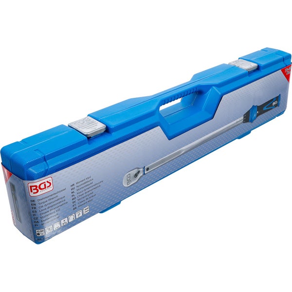 Drehmomentschlüssel im blauen Werkzeugkoffer