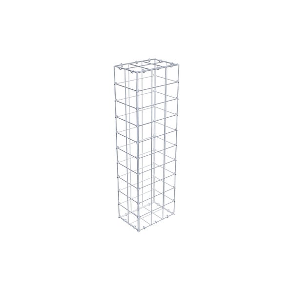 Gabione 100 cm x 20 cm x 30 cm (L x H x T), Maschenweite 10 cm x 10 cm, C-Ring