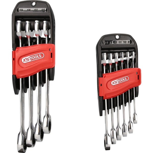 KS TOOLS GEARplus Ratschenringmaulschlüssel-Satz 10tlg. - 503.4250