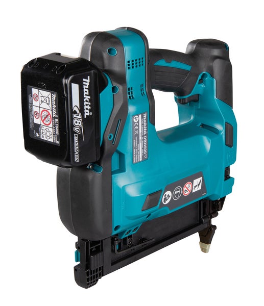 Akku Nagler Makita DBN500 mit 18 Volt Lithium Ionen Akku für präzise Befestigungsarbeiten