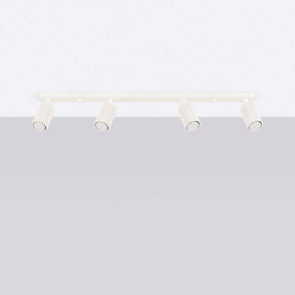 Deckenleuchte mit vier Strahlern