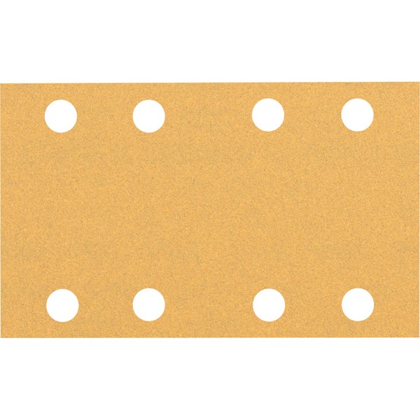 Bosch 10x Expert C470 Schleifpapier mit 8 Löchern für Schwingschleifer 80 x 133 mm G 100 - 2608900880