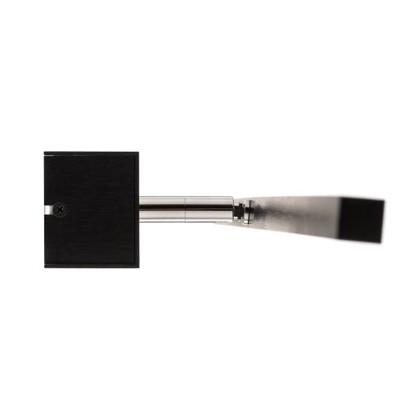 quitani LED Wandleuchte, Wandlampe Innen Tolu (Modern) in Schwarz aus Aluminium (1 flammig ) - Wandstrahler Wandbeleuchtung Schlafzimmer / Wohnzimmer Wohnzimmerleuchte
