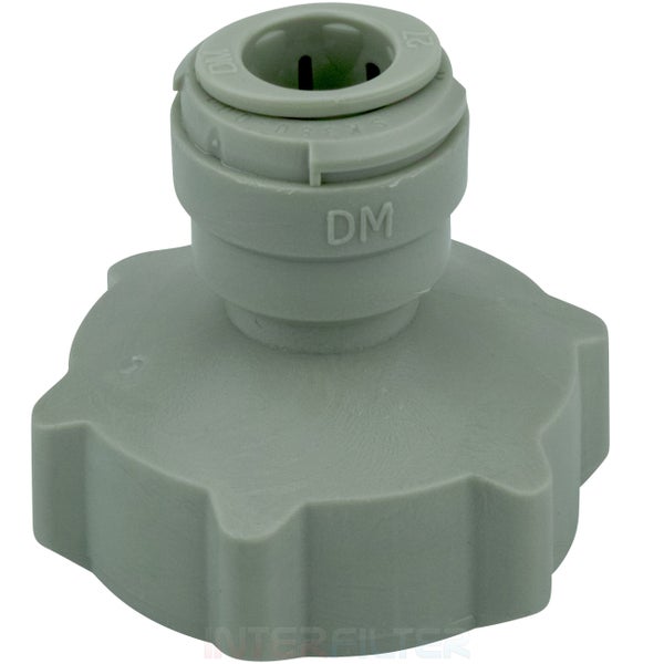 Kunststoff Anschlussadapter für Wasserfilter mit Steckverbindung