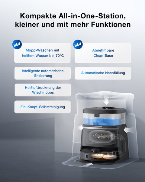 Saugroboter ECOVACS  DEEBOT T30 OMNI Black
