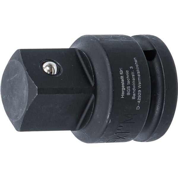 BGS Kraft-Steckschlüssel-Adapter Innenvierkant 20 mm (3/4) - Außenvierkant 25 mm (1) - 195