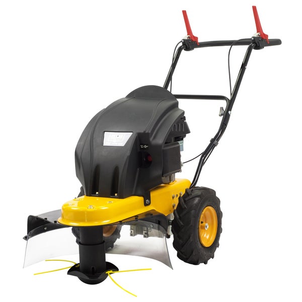 Benzin Wiesenmäher Texas Pro Trim 600TR – 60 cm Arbeitsbreite, 173 cm³ Motor, Radantrieb, Hochgrasmäher für große Flächen