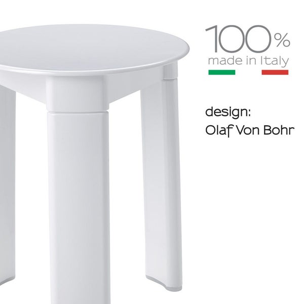ABS Duschsitz in Weiß