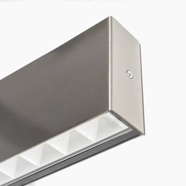 Arcchio LED Karline (Modern) in Alu aus Edelstahl (1 flammig, )