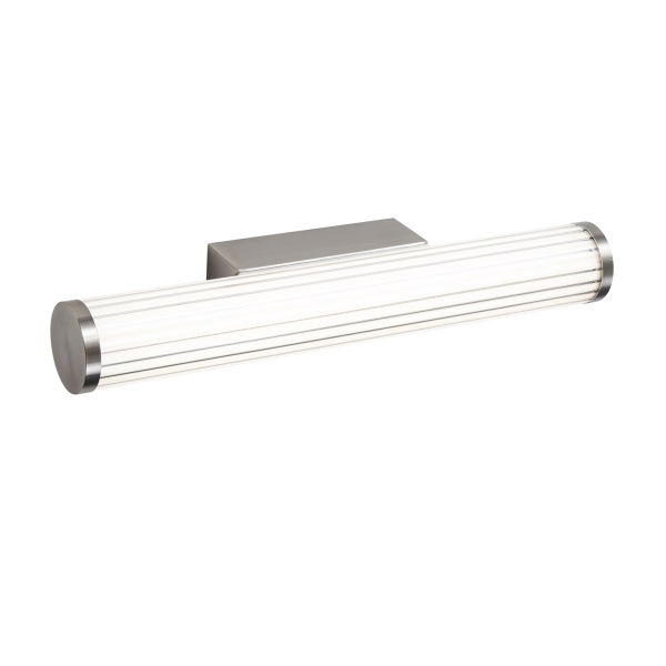 Wandleuchte aus Metall mit zylindrischem Lampenschirm